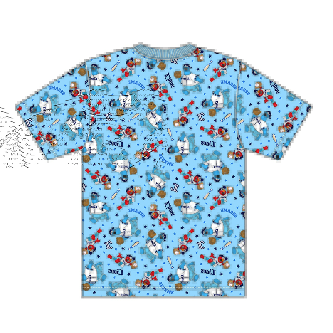 SESAME STREET meets ライオンズ総柄Tシャツ 130
