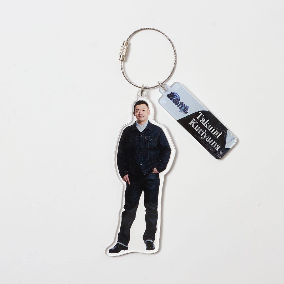 おめかしシリーズ ワイヤーアクリルキーホルダー #19 佐藤 隼輔