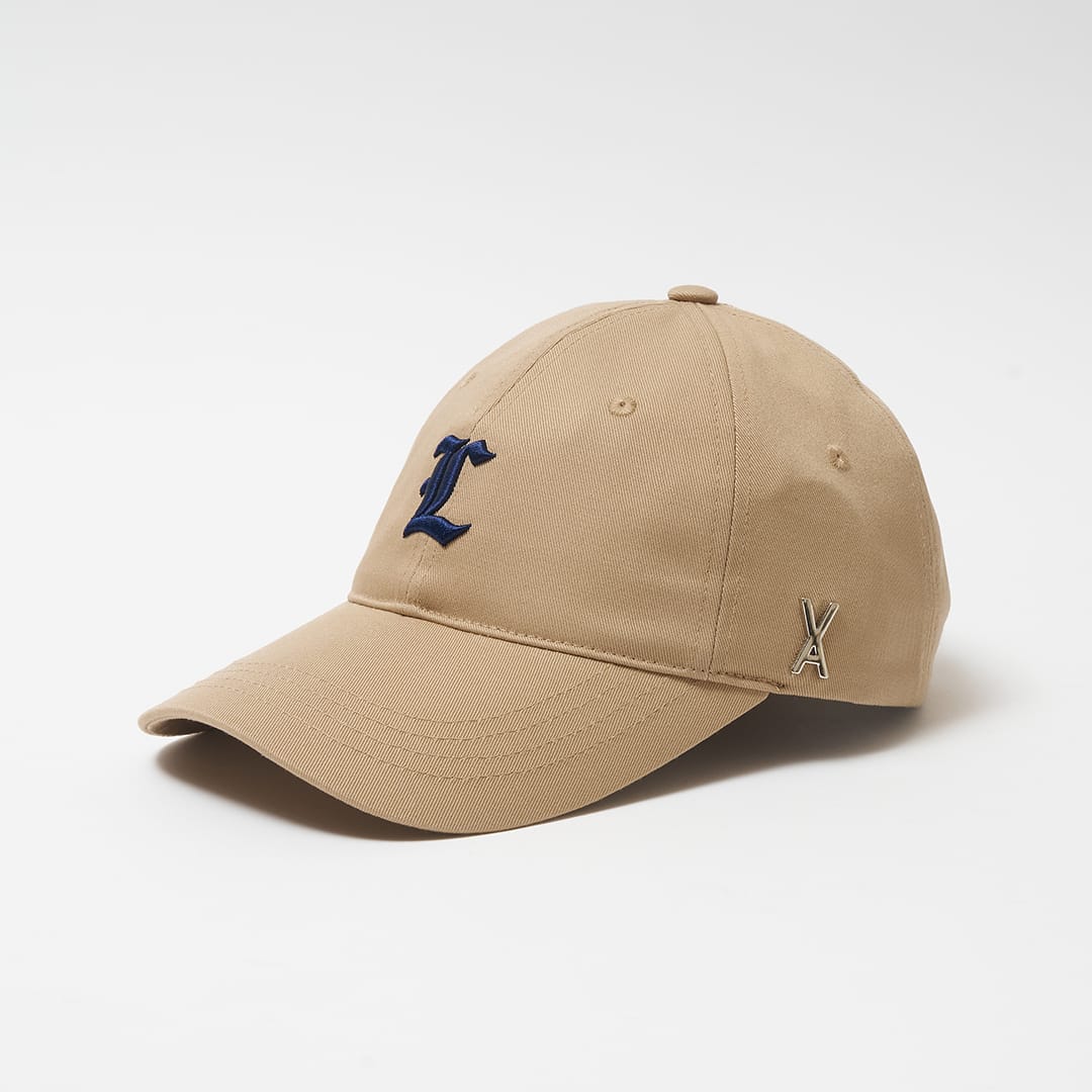 予約受付商品】VARZAR×LIONS Gothic Stud Overfit Ball Cap Beige