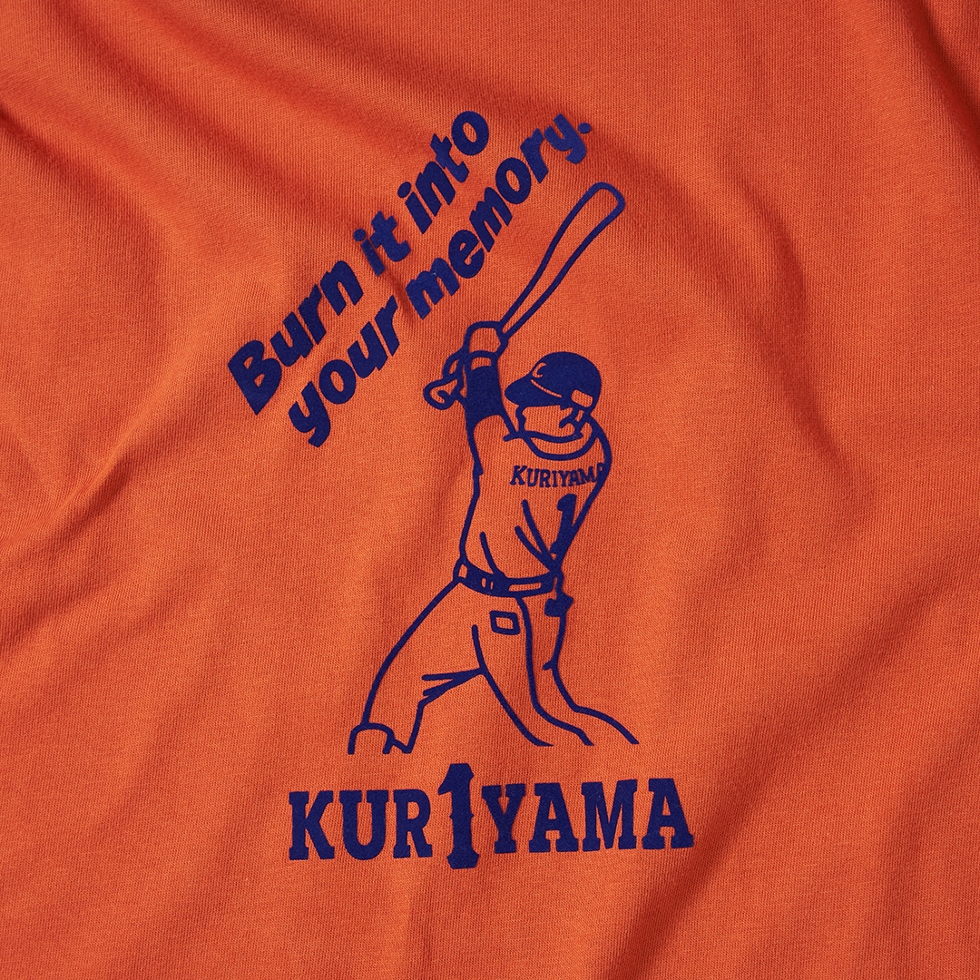 PR1DEグッズ「KUR1YAMA」Tシャツ オレンジ(M): Tシャツ | 埼玉西武