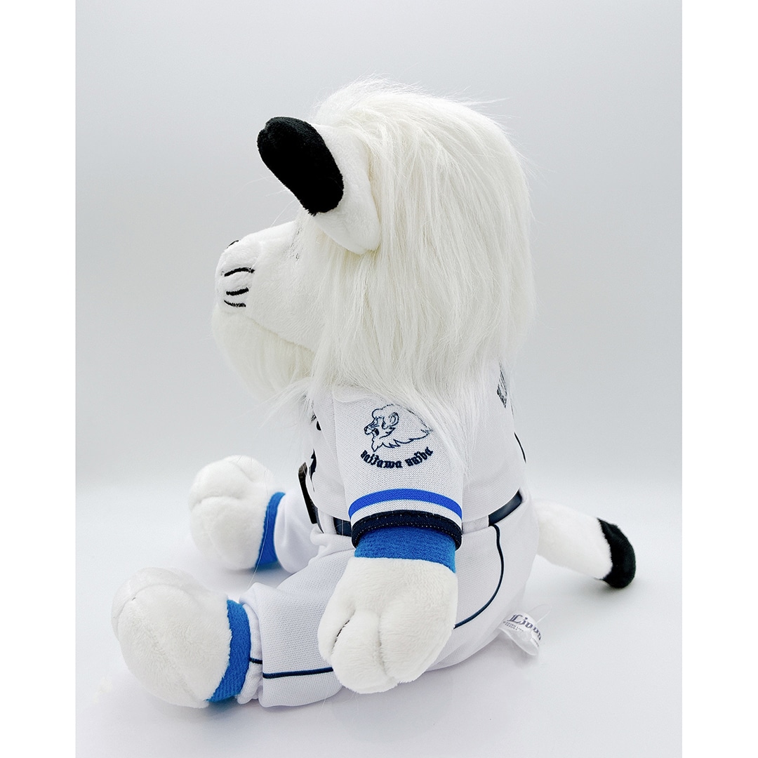 PR1DEグッズ「お座りレオS 白獅子ユニフォーム #1栗山Ver.」: 雑貨