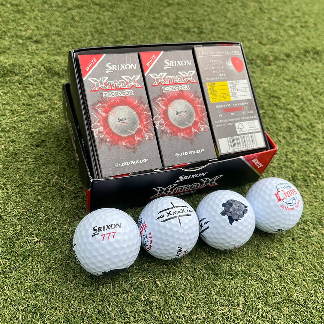 SRIXON XmaXオウンネームボール(6球): ゴルフ用品 | 埼玉西武