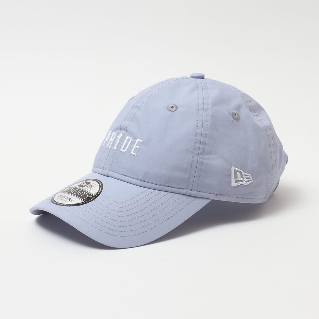 PR1DEグッズ「VISUAL LOGO GOODS」NEW ERA 9TWENTY ICEGRAY
