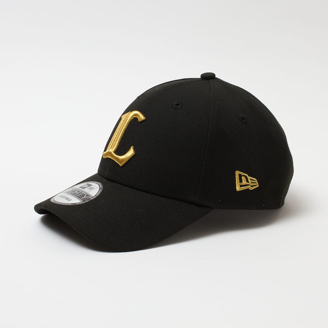PR1DEグッズ「VISUAL LOGO GOODS」NEW ERA 9FORTY BLACK