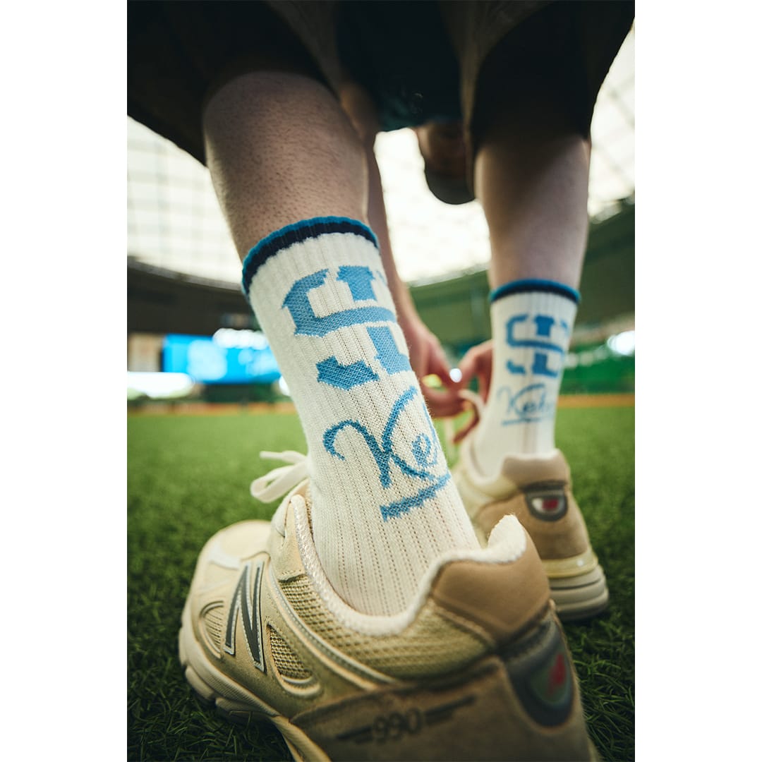 KEBOZ×LIONS SL LOGO SOCKS: アパレル | 埼玉西武ライオンズ公式