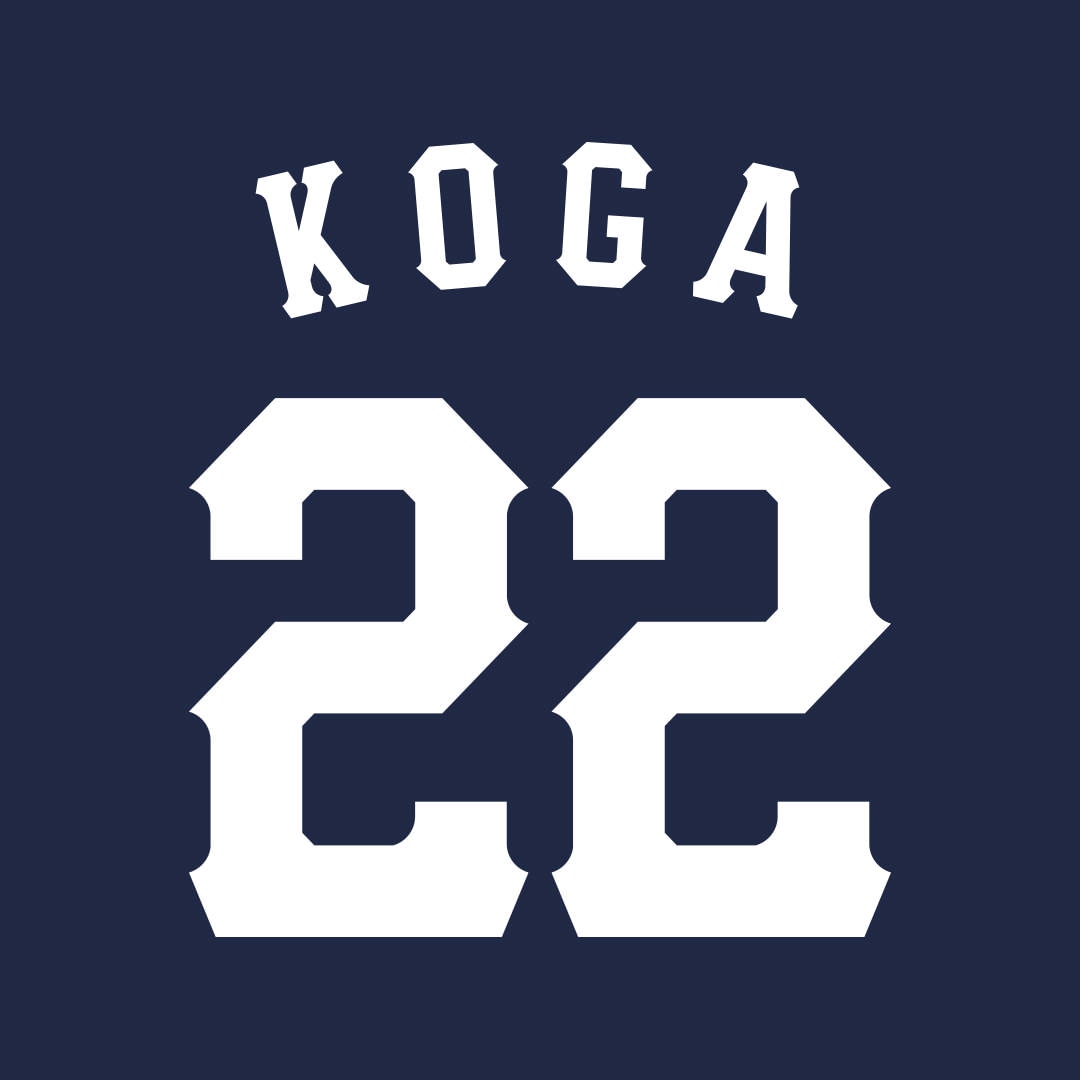 アイロンシート（ビジター） #43 羽田 慎之介