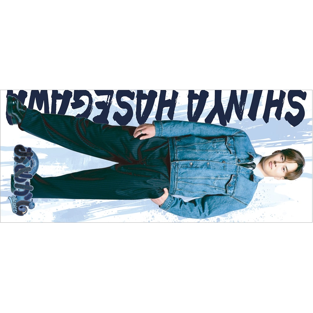 受注生産】マイクロファイバーフェイスタオル(#1 栗山 巧): タオル