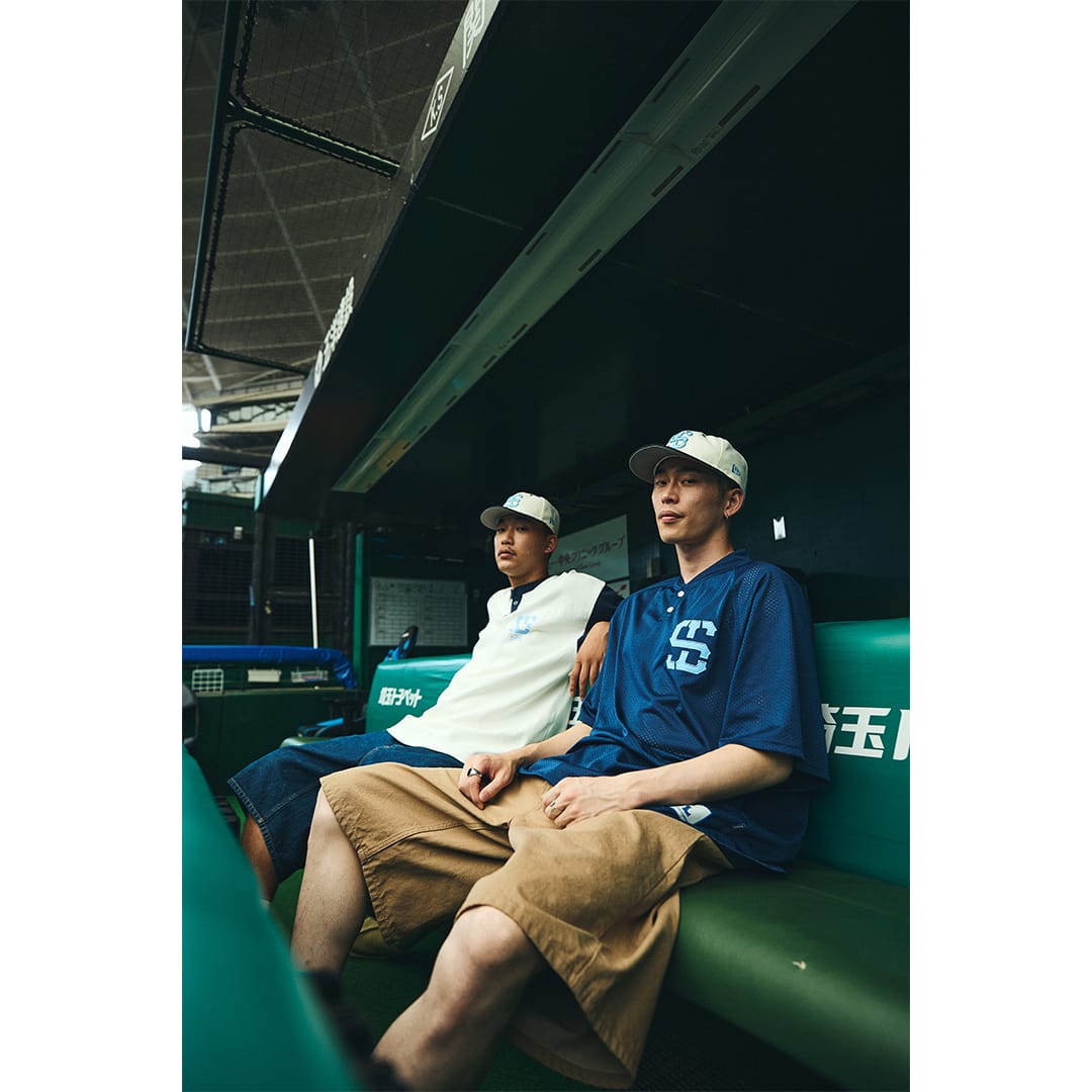 ウェア Keboz ICON MESH BASEBALL HENLEY KEBOZ×LIONS MESH BASEBALL HENLEY(M): Tシャツ | 埼玉西武
