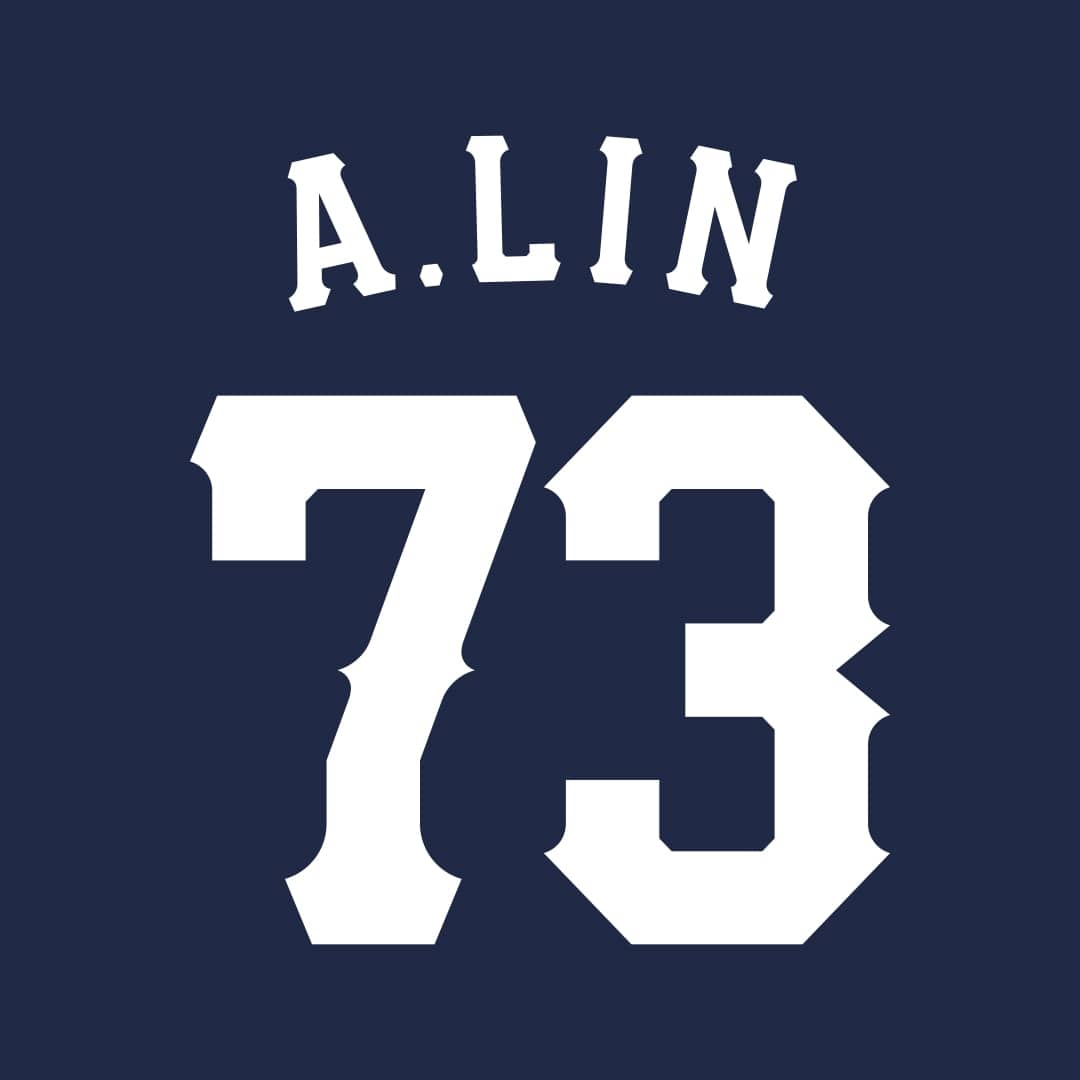 アイロンシート（ビジター） #43 羽田 慎之介