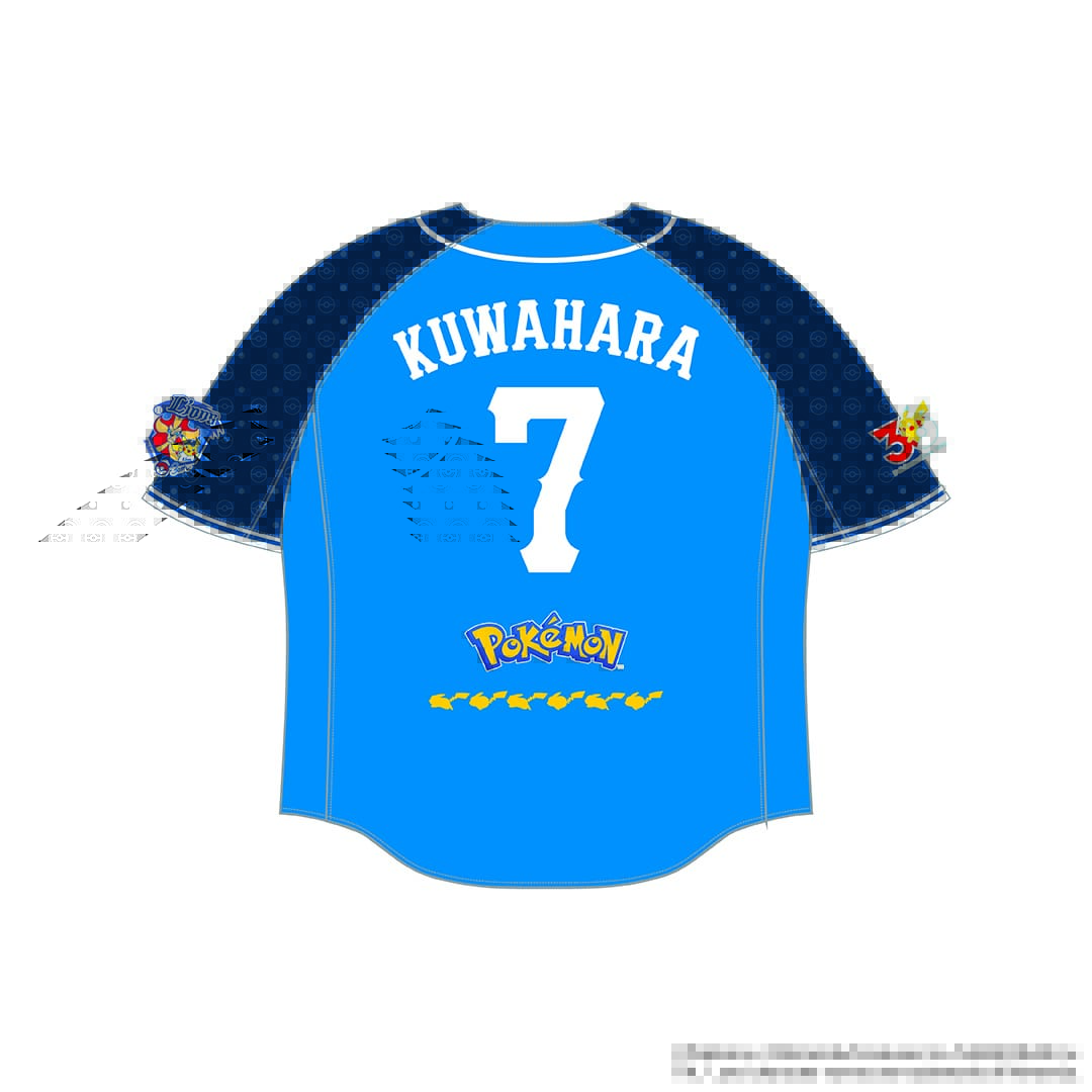 受注生産】ポケモン2026 ライオンズ ユニフォームシャツ 背番号あり M