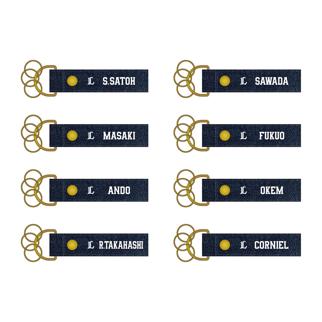 【受注生産】デニムキーリング[受付期間終了] #10 小島 大河