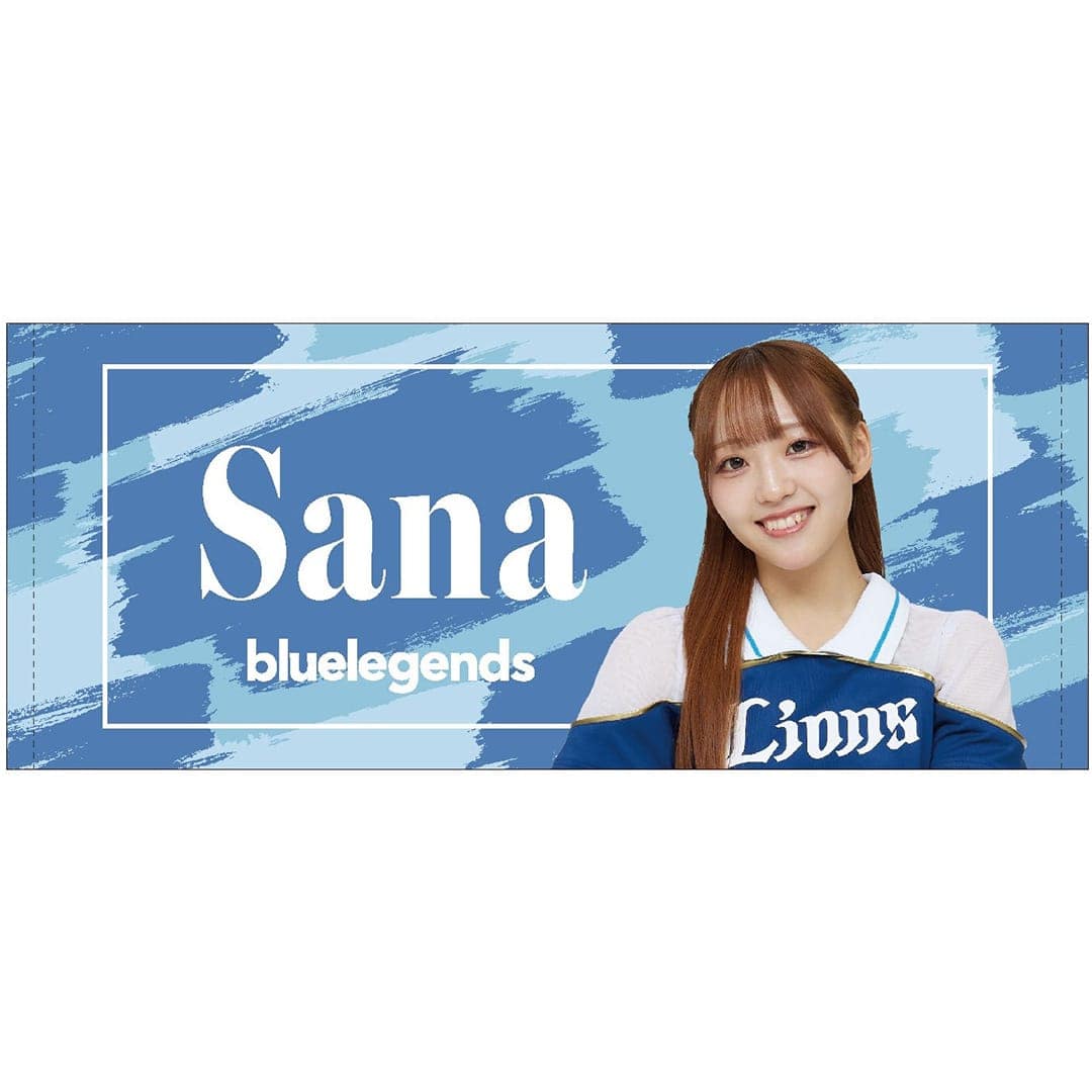 受注生産】bluelegendsグッズ2026 フェイスタオル(Natsumi): タオル