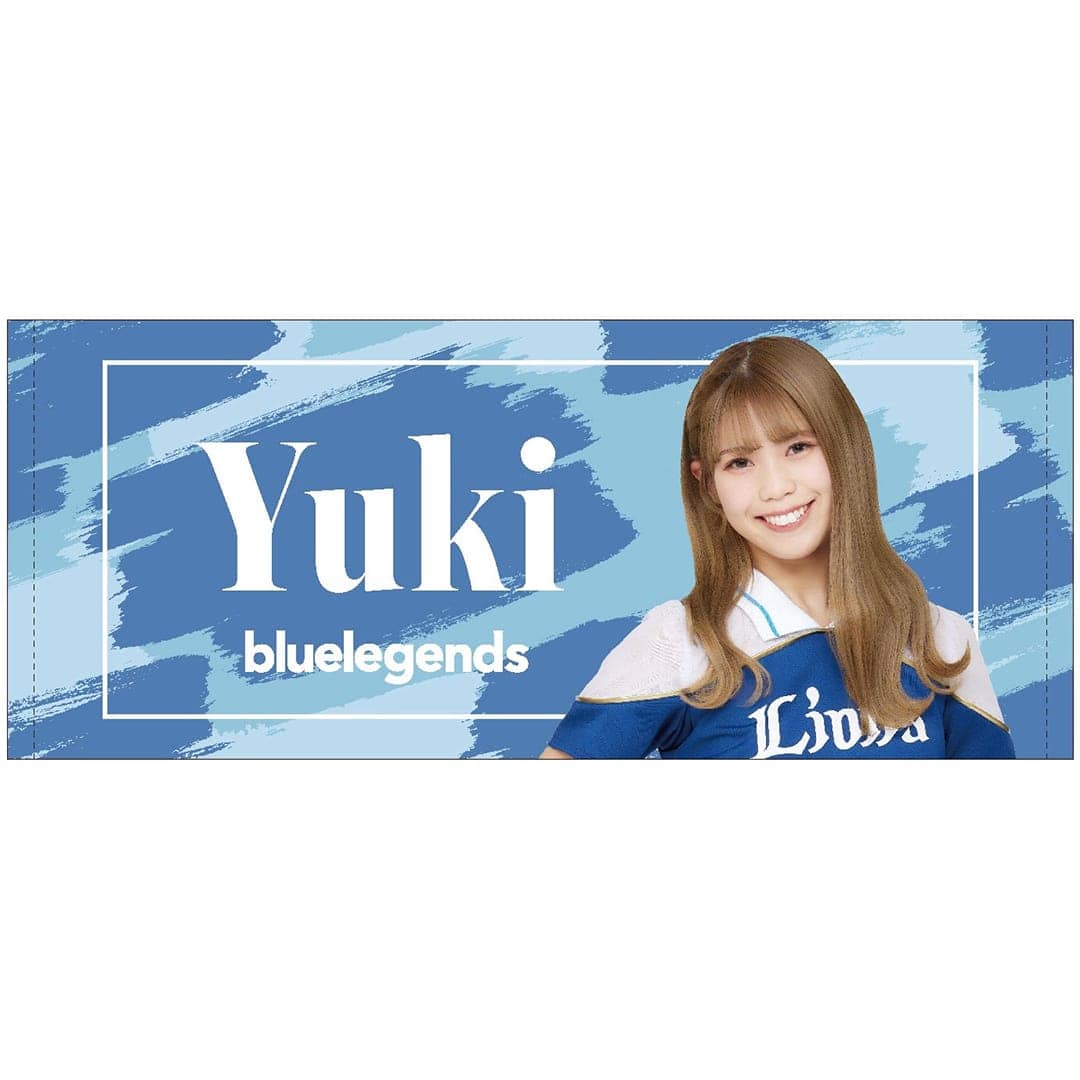 受注生産】bluelegendsグッズ2026 フェイスタオル(Natsumi): タオル