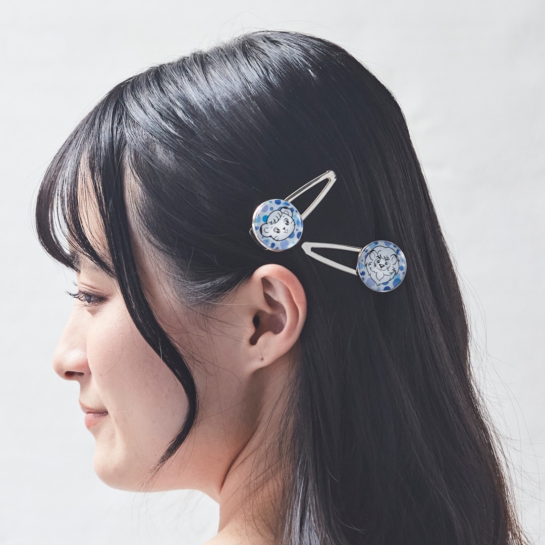 ガラスヘアクリップ(レオ): アクセサリー | 埼玉西武ライオンズ公式