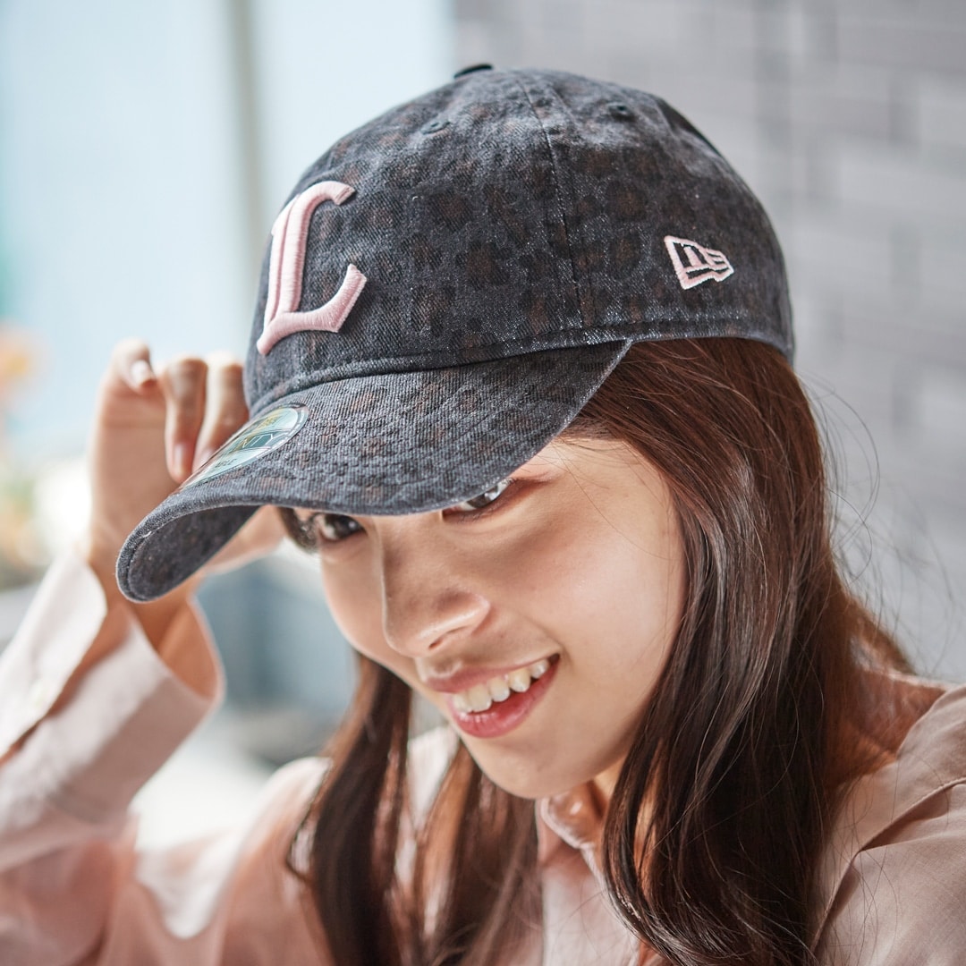 NEW ERA×LIONS 9TWENTY INITIAL LEOPARD GRAY