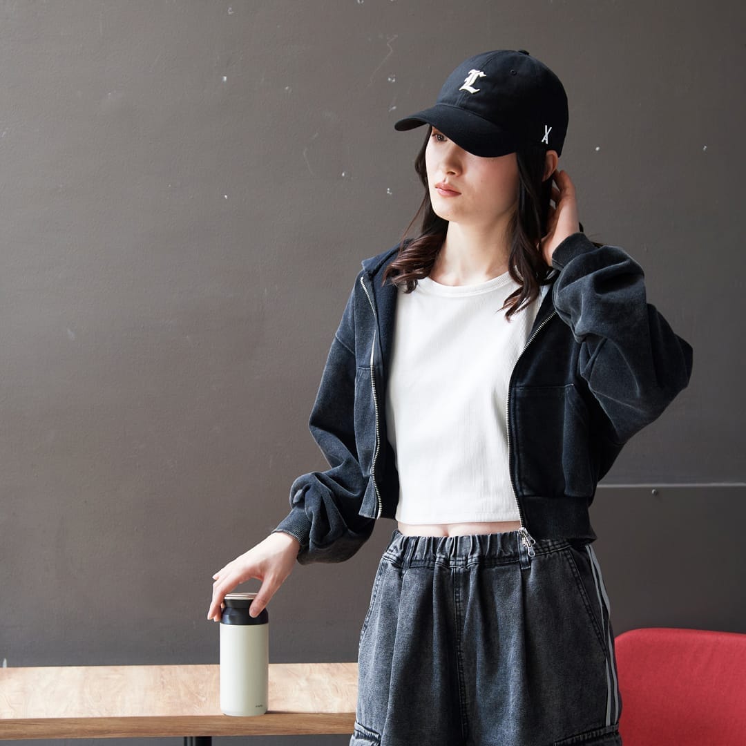 VARZAR×LIONS Gothic Stud Overfit Ball Cap