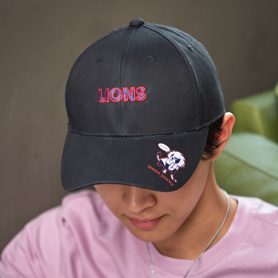 【イーグル】 ①LEXIキャップ、②ティティクン・ヘンダーソンキャップ claudio pandiani×LIONS lions junky black: キャップ | 埼玉西武