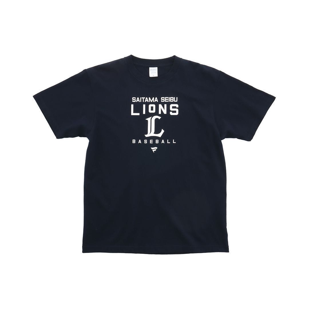 [ファナティクス]ロゴTシャツ ネイビー 2023(S): Tシャツ | 埼玉西武ライオンズ公式オンラインショップ