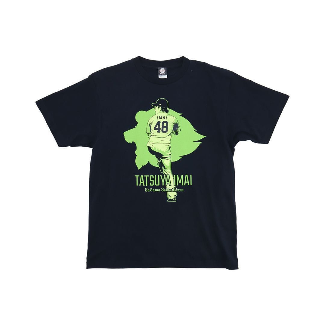 プレイヤーズデザインTシャツ #48 今井 達也(S): アパレル | 埼玉西武ライオンズ公式オンラインショップ