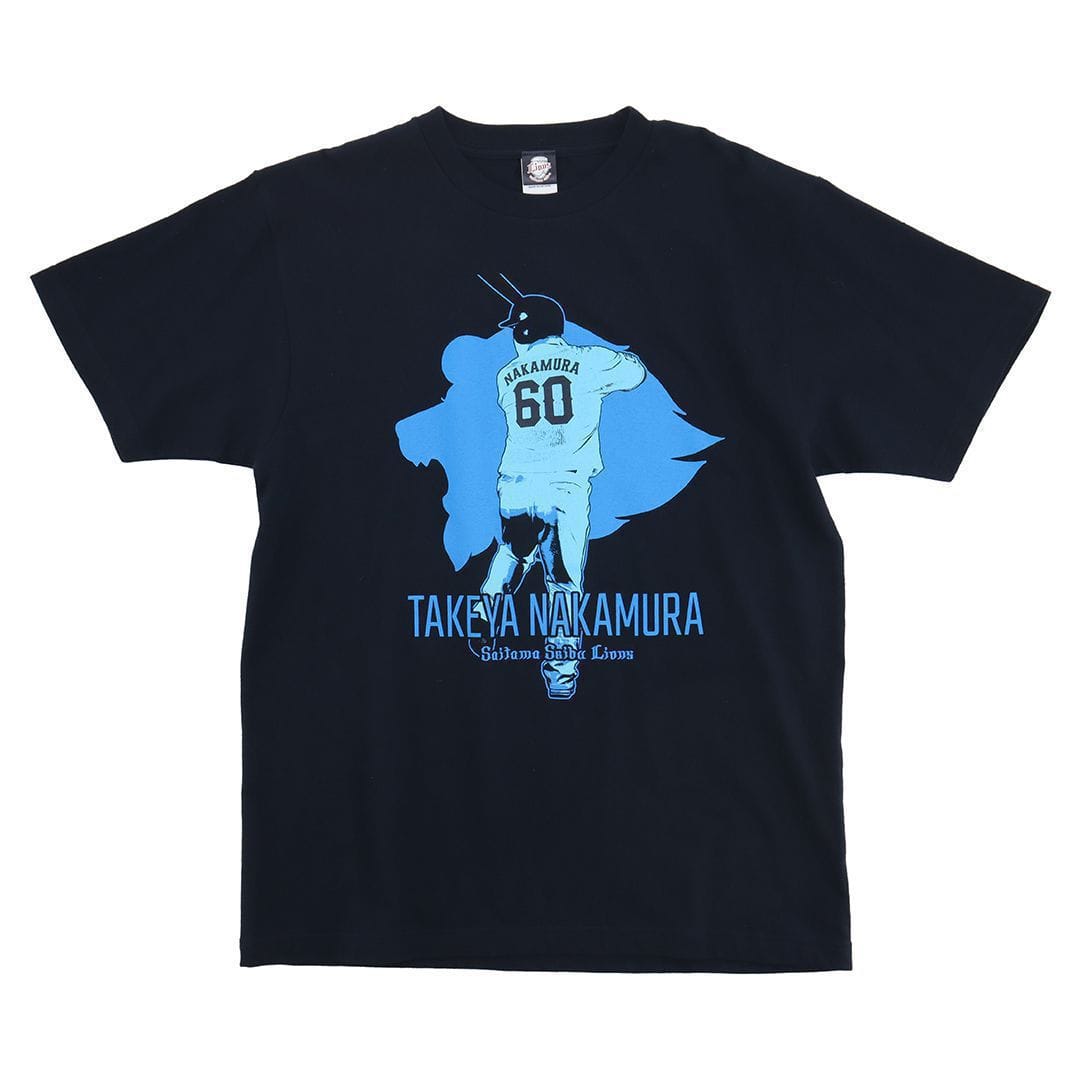 プレイヤーズデザインTシャツ #60 中村 剛也(S): アパレル | 埼玉西武ライオンズ公式オンラインショップ