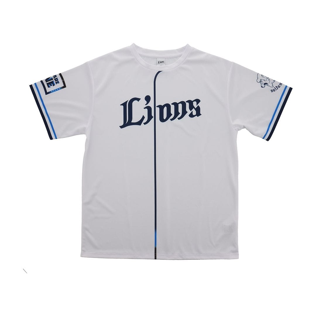 コンフィットTシャツ 白獅子ユニフォーム(S): アパレル | 埼玉西武ライオンズ公式オンラインショップ