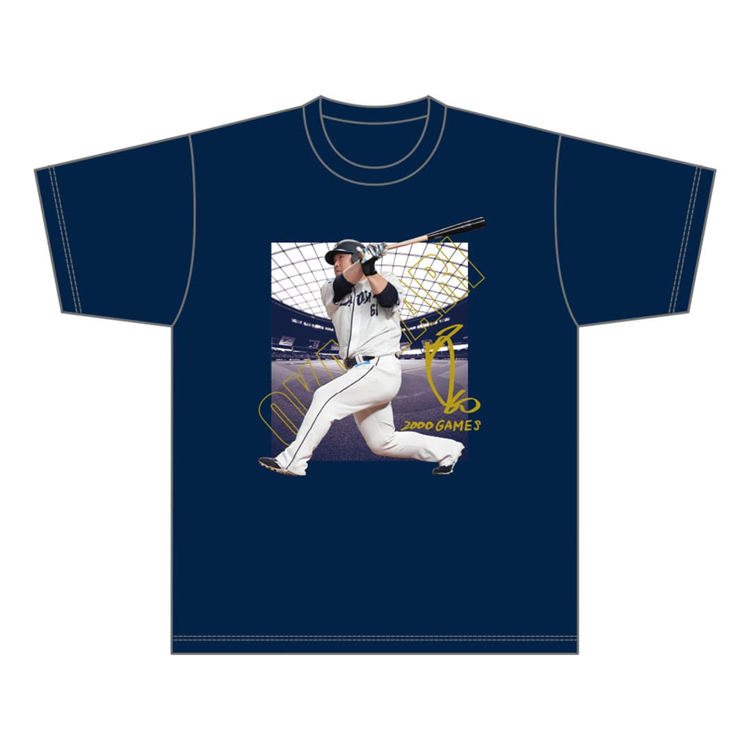 【受注生産】中村剛也選手通算2000試合出場記念Tシャツ(S): SPECIAL | 埼玉西武ライオンズ公式オンラインショップ