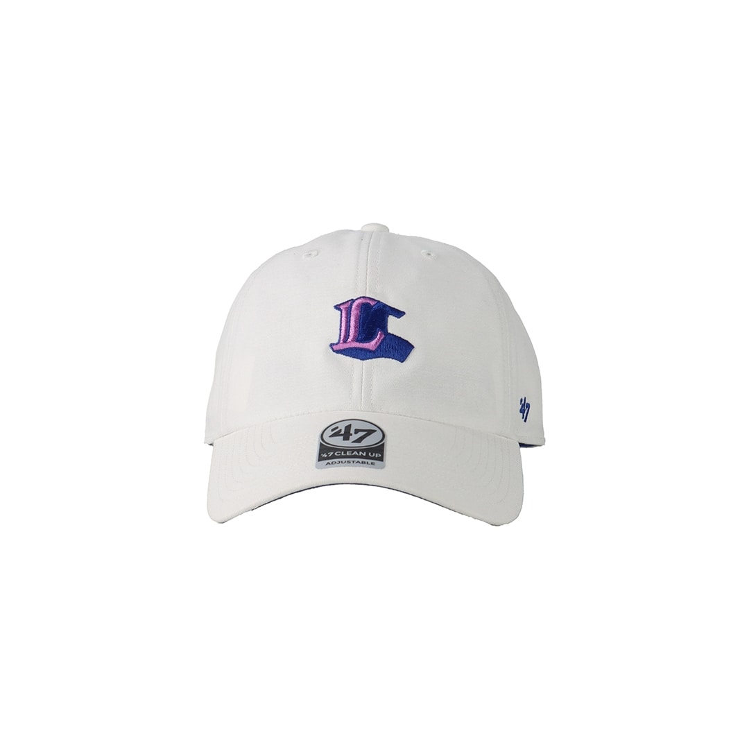47×LIONS CLEAN UP White Logo Royal: キャップ | 埼玉西武