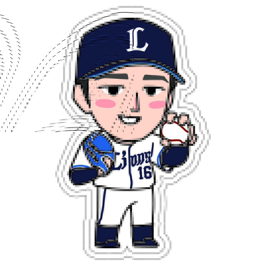 デフォルメプレイヤーズワッペン #16 隅田 知一郎: ユニフォーム