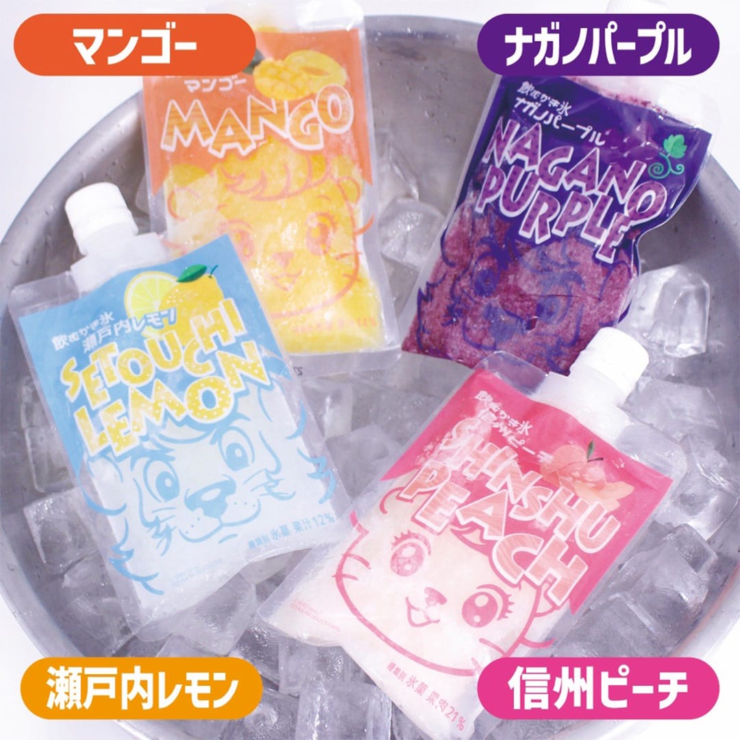 飲むかき氷 4種セット(各2個 計8個): ライオンズグルメ | 埼玉西武