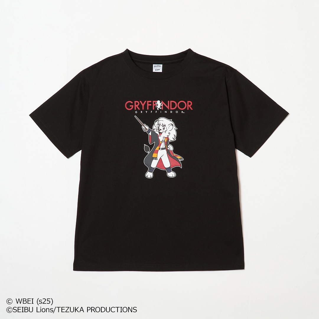 ハリー・ポッター×ライオンズ ホグワーツ4寮レオTシャツ