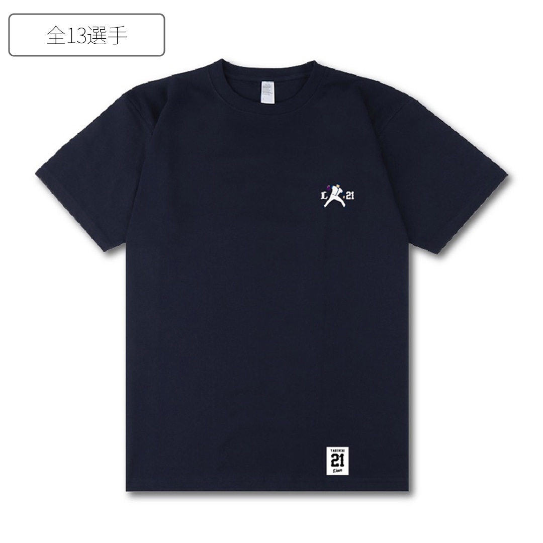 受注生産】プレイヤーズ刺繍Tシャツ ネイビー(S #6 源田 壮亮