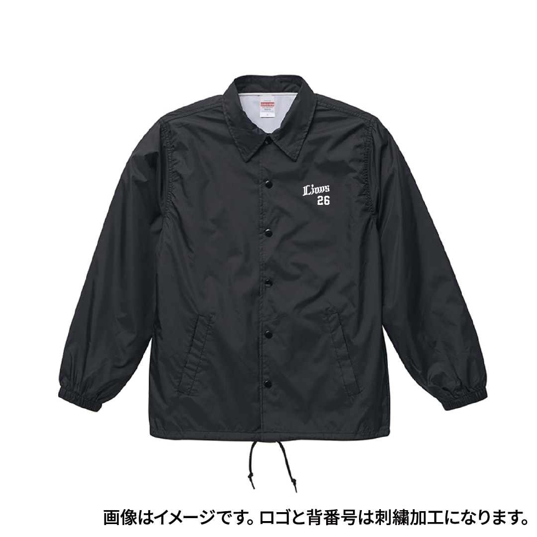 受注生産】プレイヤーズあったかグッズ 刺繍コーチジャケット(M