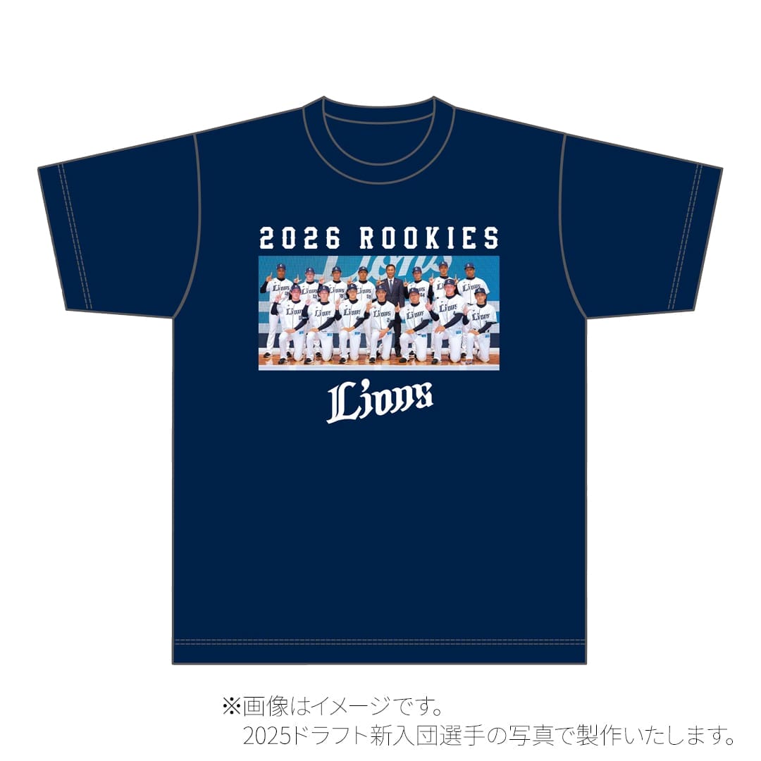 受注生産】2025ドラフト新入団選手グッズ Tシャツ(S): Tシャツ | 埼玉
