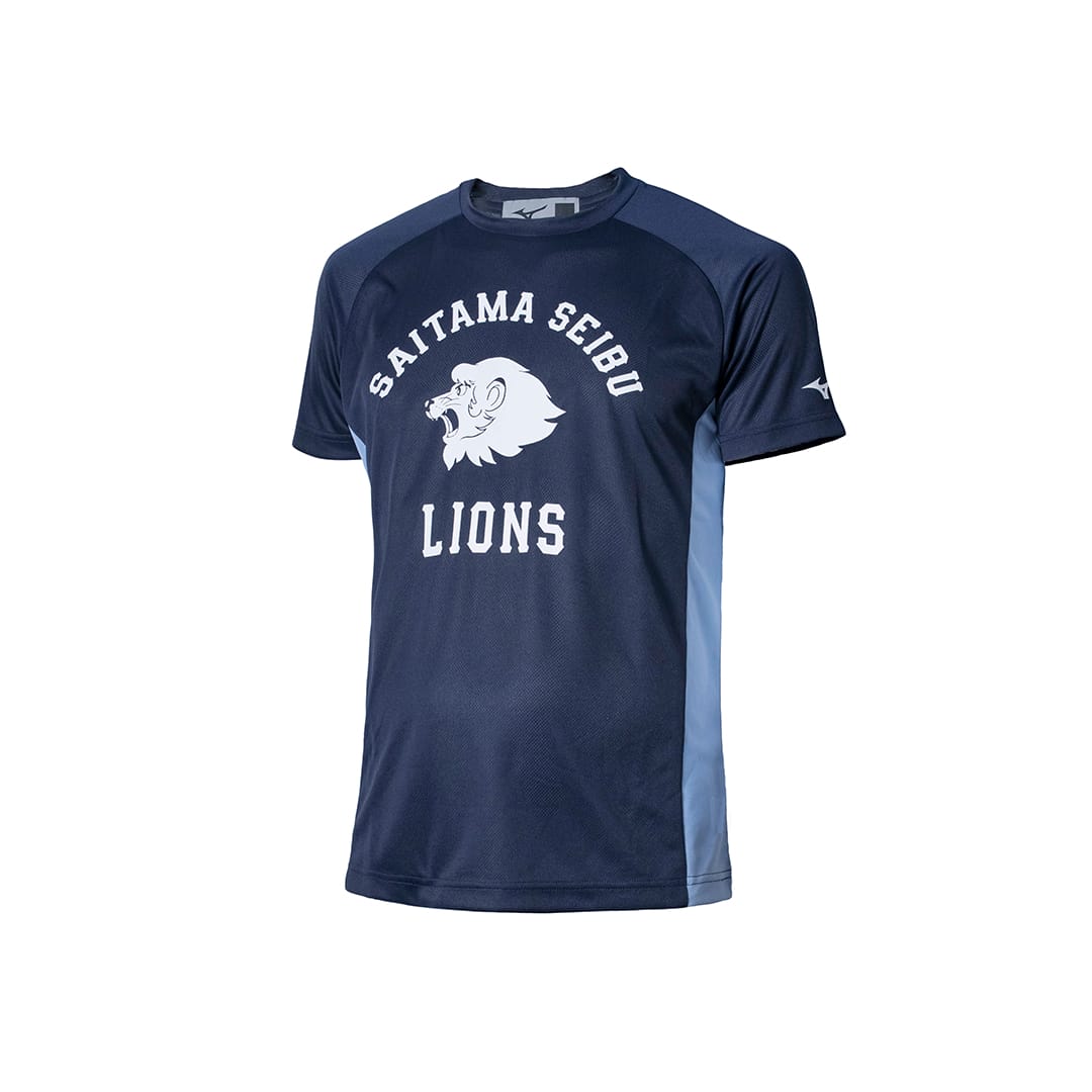 ミズノ]レプリカロゴTシャツ(S): Tシャツ | 埼玉西武ライオンズ公式