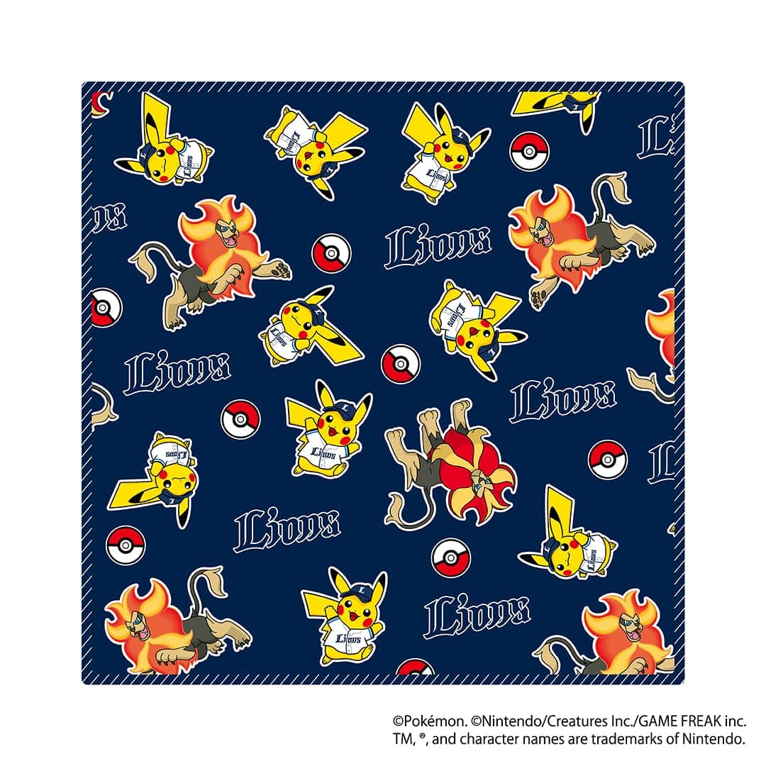 予約】ポケモン2026 ライオンズ ハンドタオル: タオル | 埼玉西武