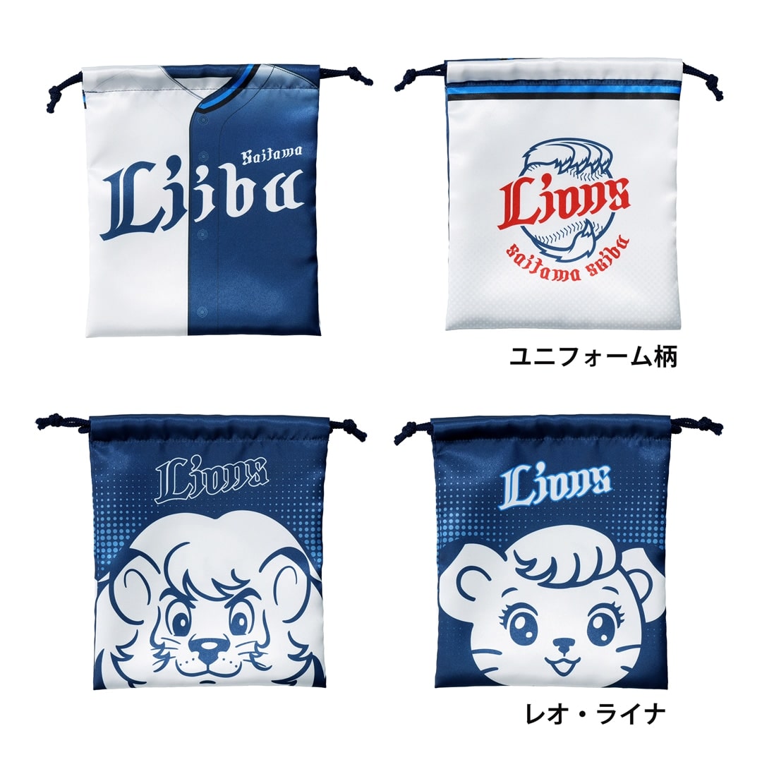 巾着袋 ユニフォーム柄