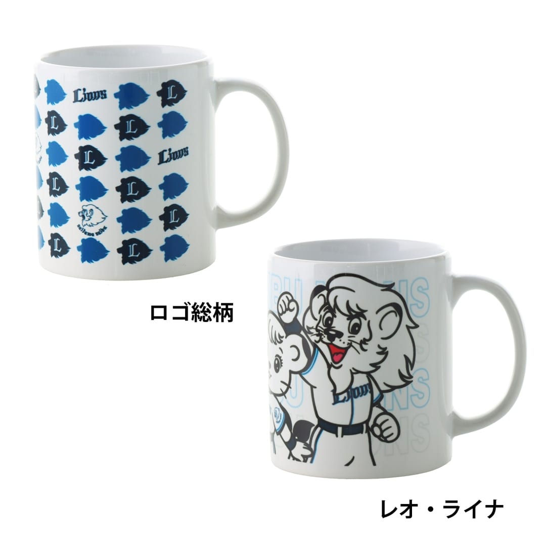 マグカップ ロゴ総柄
