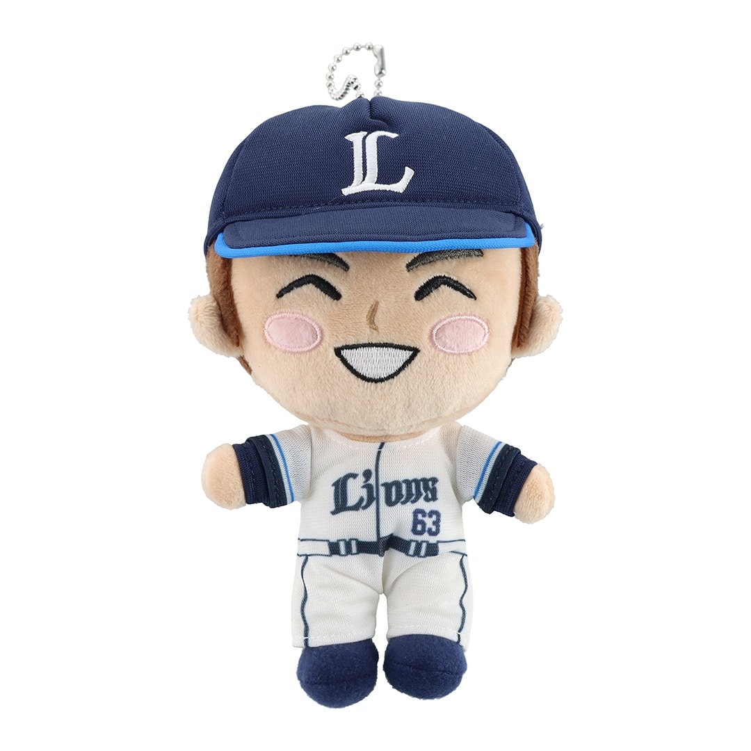 プレイヤーズぬいぐるみ #63 長谷川 信哉: 雑貨 | 埼玉西武ライオンズ