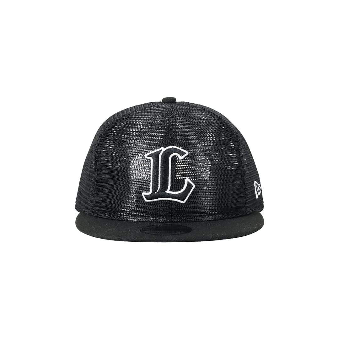 NEW ERA×LIONS 9FIFTY ALL MESH BLACK: キャップ | 埼玉西武ライオンズ