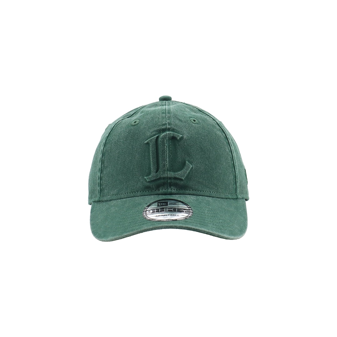 NEW ERA×LIONS 9THIRTY INITIAL EMBOSS LOGO GREEN