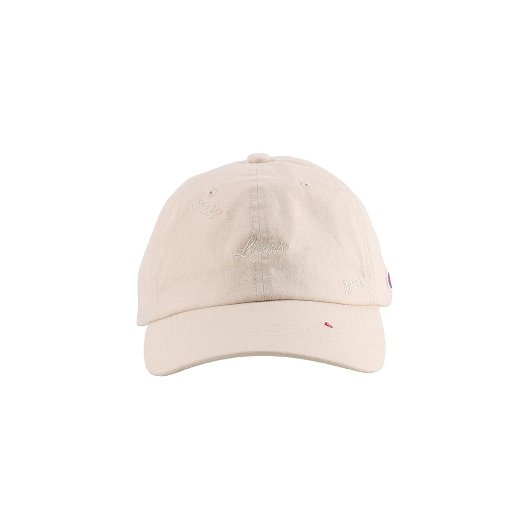 Champion×LIONS COTTON LINEN CAP IVORY