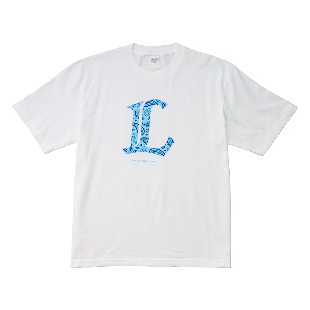 獅子T ペイズリーイニシャルマーク(S): Tシャツ | 埼玉西武ライオンズ