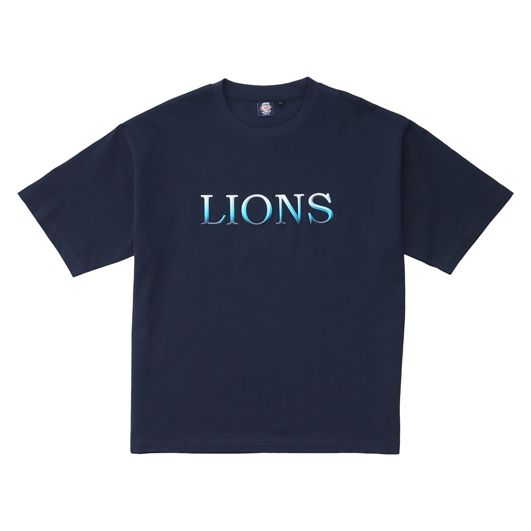 獅子T LIONS立体プリント M