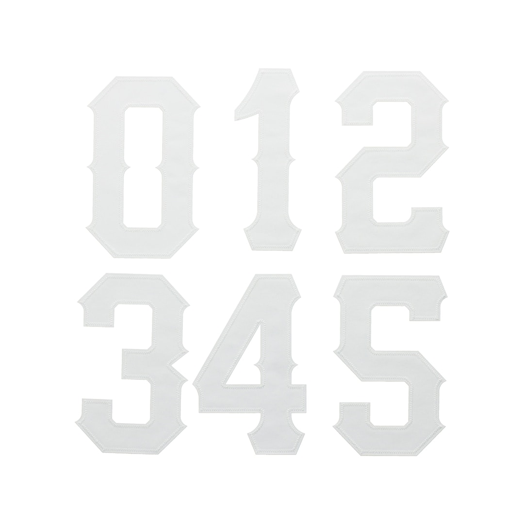 背番号ワッペン(ビジター) 5