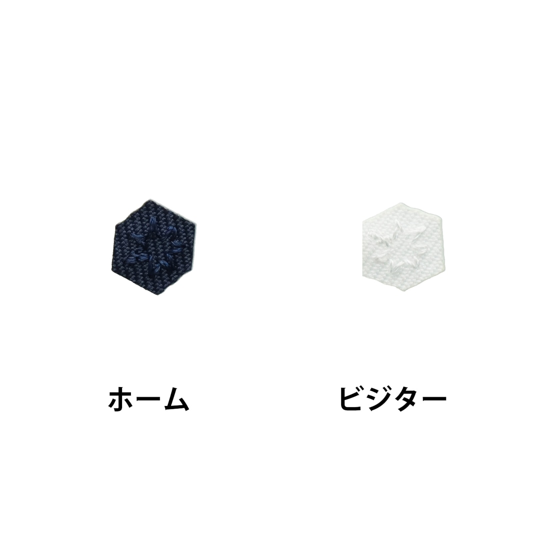 アルファベットワッペン(ピリオド) ホーム