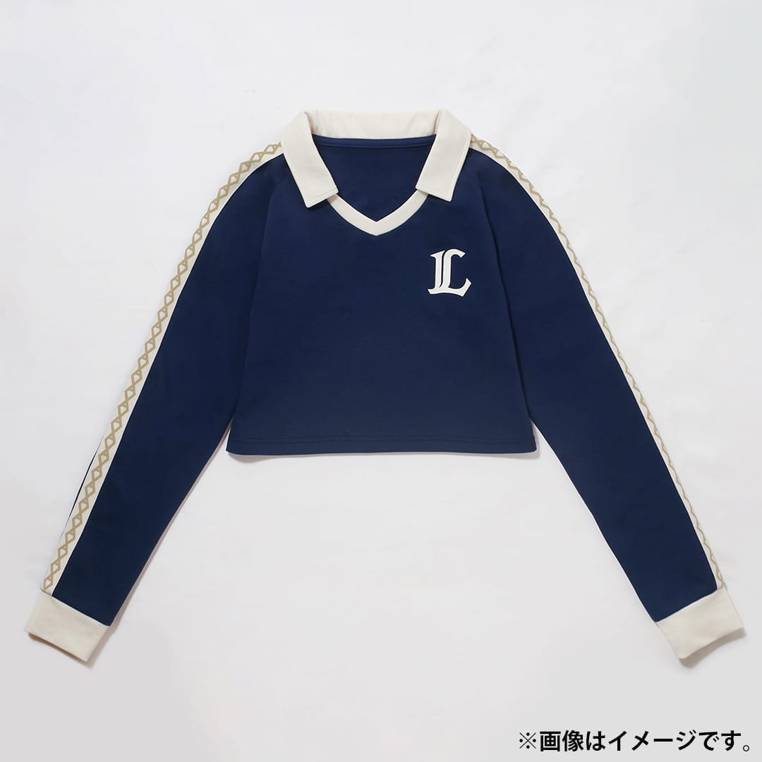 【予約】VARZAR×LIONS Track Line Vneck Long T-shirts M