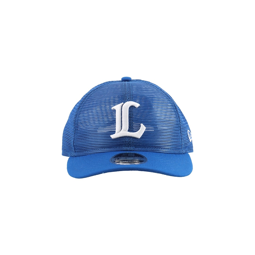 NEW ERA×LIONS LP9FIFTY INITIAL ALL MESH BLUE: キャップ | 埼玉西武