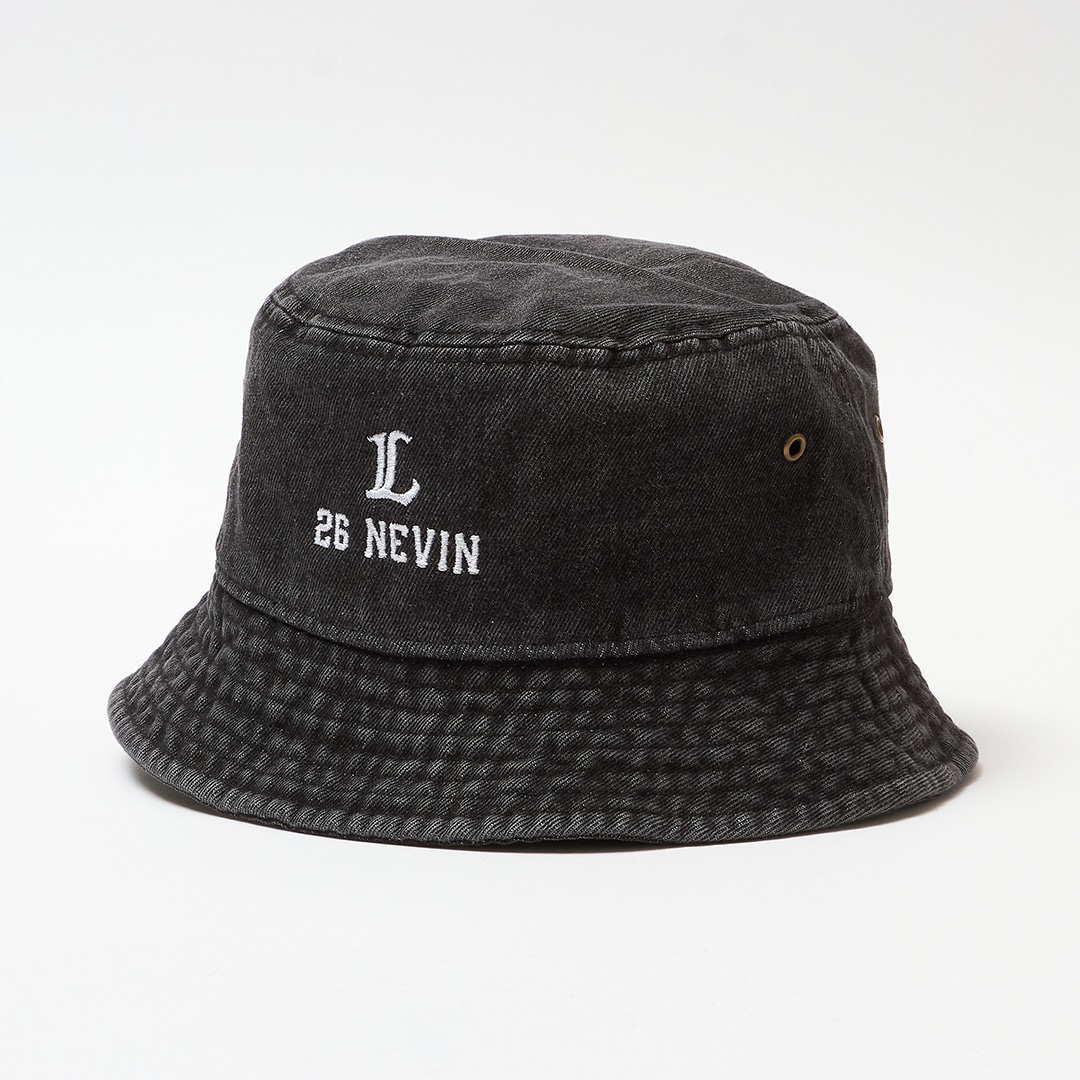 【受注生産】デニムバケットハット ブラック #11 上田 大河