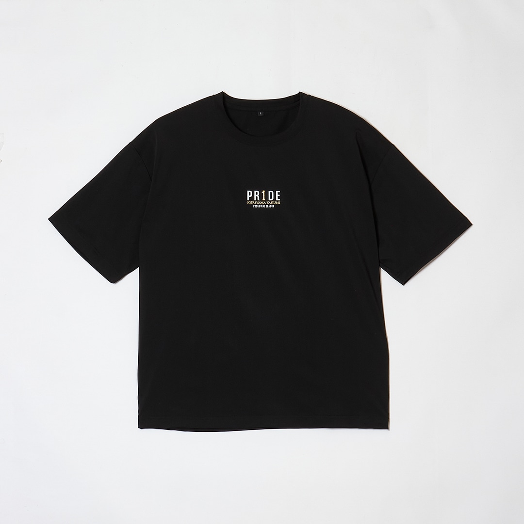 PR1DEグッズ「VISUAL LOGO GOODS」ロゴドライTシャツ S