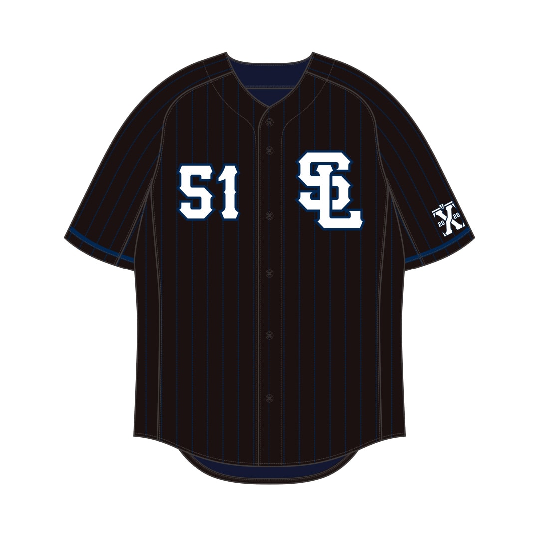 【受注生産】【ミズノ】Lions Black Mode オーセンティックユニフォーム #00 仲田 慶介 M